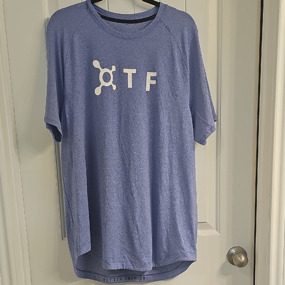 Lululemon Blue OTF Shirt/Final Drop